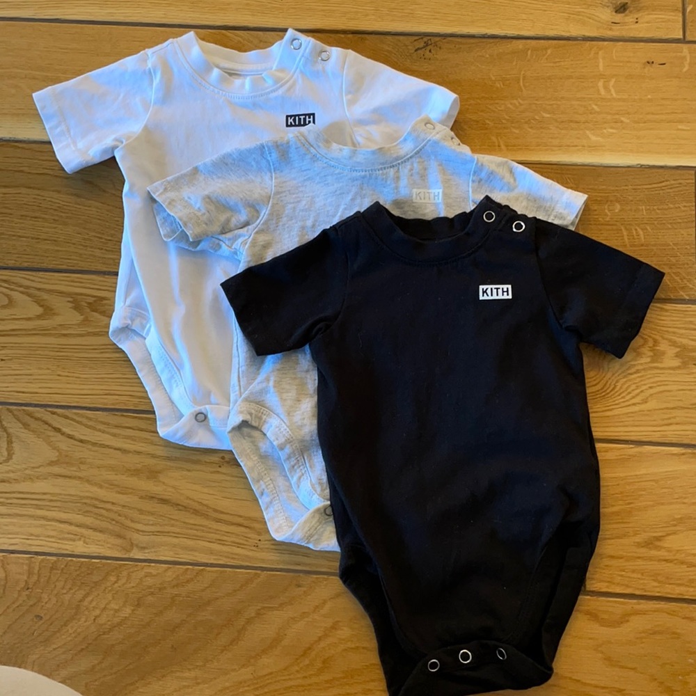 Kith baby bodysuits